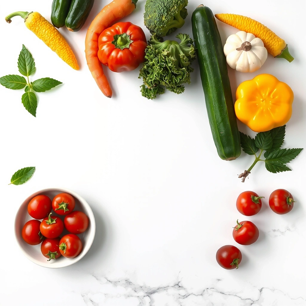 Φρέσκα λαχανικά και υγιεινά τρόφιμα